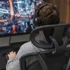 Trex Sport Žaidimų ir biuro kėdė su reguliuojama juosmens ir galvos atrama, 3D porankiais, juoda