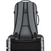Zagatto Lėktuvo kuprinė 40x25x20 cm su laptopo skyriumi ir 6 kišenėmis, tinkama Ryanair ir Wizz Air, pilka