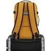 Zagatto Lėktuvo kuprinė 40x25x20 cm su laptopo skyriumi ir 6 kišenėmis, tinkama Ryanair ir Wizz Air, geltona