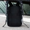 Zagatto Lengva rankinio bagažo kuprinė 40x25x20 cm su 5 kišenėmis, juoda