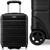 Kelioninis Zagatto Mažas kabininis lagaminas su ratukais 40x30x20 cm, tinkamas Wizz Air rankiniam bagažui, juodas