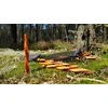 Bushmen Ultralight Tent/hammock Pegs TWISTER varžto formos tvirtinimo dizainas oranžinė