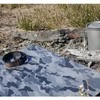 Palapinsiaustė Bushmen RADICAL Alu dark camo ultralight šilumą atspindinti izoliacija