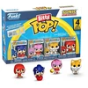 FUNKO Bitty POP! Figūrėlių rinkinys: Sonic, ~2.3 cm (4 vnt.)