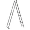 Aliuminio kopėčios pastoliai Drabest HOME, 2x8