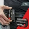 Antgalių rinkinys WIHA FlipSelector Phillips, Pozidriv, 13 vnt., 1/4" su diržo segtuku