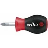 Atsuktuvas Wiha SoftFinish® Phillips, trumpas Stubby (PZ1 x 25x4,5mm)