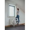 Bikuva.lt DRABEST HOME dvipusės aliuminio kopėčios, 5 pakopų, 125 kg