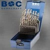 Grąžtas Grąžtų rinkinys BOHRCRAFT HSS-G DIN 338 1,0 - 13,0 x 0,5 mm inc. / KG13 ( 25 vnt.)