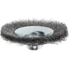 Kūgio formos šepetys gofruota viela OSBORN (Ø 100x10 mm)