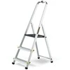 Vienpusės aliuminio kopėčios, Drabest PRO 3 laipteliai, geltona ir juoda apdaila