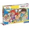 Clementoni Supercolor Floor dėlionė "Topo Gigio" 40 pcs
