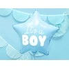 Party Deco Tai berniukas folijos balionas kūdikių dušo žvaigždė mėlyna 48cm