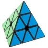 KIK PYRAMINX dėlionės kubo žaidimas Juodas MoYu