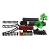 Lean Toys Rail King žaislinis traukinio rinkinys