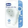 CHICCO 00004084310000 grandinė su čiulptuko spaustuku Cloud