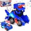 Interaktyvus žaislas mašina dino su garsais ir šviesomis