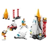Lean Toys Kosminių Konstrukcijų Kaladėlių Rinkinys