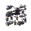 Lean Toys Policijos konstruktorius su 343 detalėmis ir figūrėlėmis