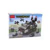 Lean Toys Konstravimo Blokeliai Šarvuotas Transportas 6in1 Rinkinys, 138 vnt.