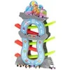 Huabiao Toys Krentančių mašinėlių rinkinys 5 aukštai, 8 mašinėlės