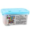 Lean Toys Magnetiniai konstruktoriaus blokeliai lagamine, 57 vnt.