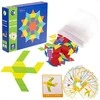 Medinė Montessori dėlionė - spalvotos formos