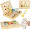 Montessori medinis loginis žaidimas spalvos