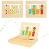 Montessori medinis loginis žaidimas spalvos