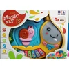 Muzikinis žaislas pianinas sraigė