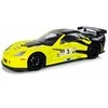 Nuotoliniu būdu valdomas sportinis automobilis Corvette C6.R (geltonas)