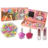 Lean Toys Makiažo ir papuošalų rinkinys LeanToys Jewelry Makeup Kit 2in1, 100 vnt.
