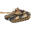Ikonka RC karo tankas 9993 2,4 GHz dykumos tankas