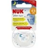 Nuk SILIKONINIS ČIULPTUKAS "STAR NIGHT" 0–6 MĖN., 1 VNT.