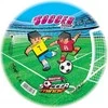Spalvotas kamuolys Futbolas 23 cm