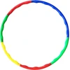 Lean Toys Spalvotas sulankstomas hula hop lankas 80 cm