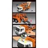 Žaislinis tralas su automobiliu (šviesos ir garso efektai)