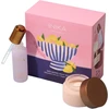 Inika Organic INIKA ANTI-AGEING NIGHT DUO Dovanų rinkinys (serumas 30 ml + naktinis veido kremas 50 ml)