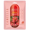 Jigott Camellia Real Ampoule Mask - lakštinė veido kaukė su kamelijos ekstraktu, 27 ml