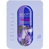 Jigott Collagen Real Ampoule Mask - lakštinė veido kaukė su kolageno ekstraktu, 27 ml