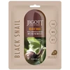 Jigott Jigott Juodas Snail Real Ampoule Mask 27 ml Korėjietiška kosmetika korėjietiška veido kaukė Unisex