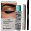 KEENWELL PACK EYES Rinkinys (tušas 13 ml + pieštukas 1,5 g + valiklis 75 ml)