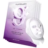 NUMBUZIN No.9 NAD Bio Lifting Full Cover Facial Mask veido kaukės, 4 vnt + pakeliamasis tvarstis
