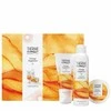 THERME Oranžinis HAPPINESS Vonios rinkinys (dušo gelis 200 ml + kūno svietas 100 g + dušo putos 200 ml)