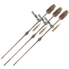 Blue Mėlyna FOX Edges Camo Heli-Clip Rigs 50lb Leadcore 3pcs