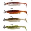 Guminukų rinkinys Savage Gear Fat Minnow T-Tail RTF 10,5cm 11+10g