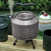 Kavos aparatas Arbatinukas NGT Aliuminio Outdoor Fast Burn Virdulys - 1.1 litre Gun Metal