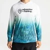 Marškinėliai Adventer &amp; Fishing Functional Hooded UV T-Shirt Bluefin Trevally