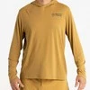 Marškinėliai Adventer &amp; Fishing Functional Hooded UV T-Shirt Sand