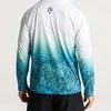 Marškinėliai Adventer &amp; Fishing Functional Hooded UV T-Shirt Bluefin Trevally